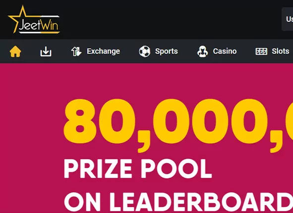 jeetwin main page