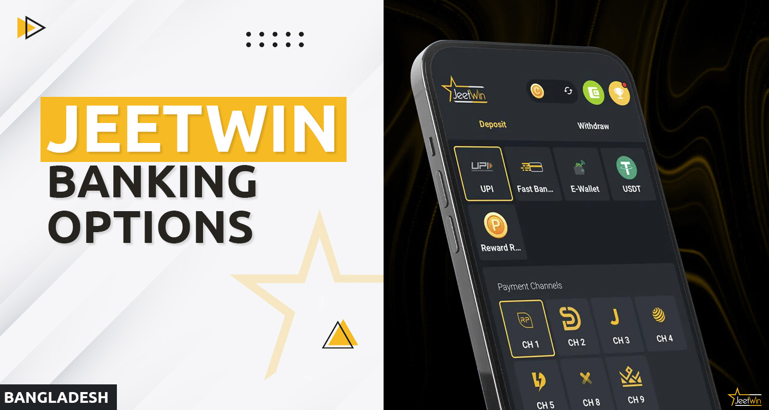 Payment transactions in Jeetwin mobile app