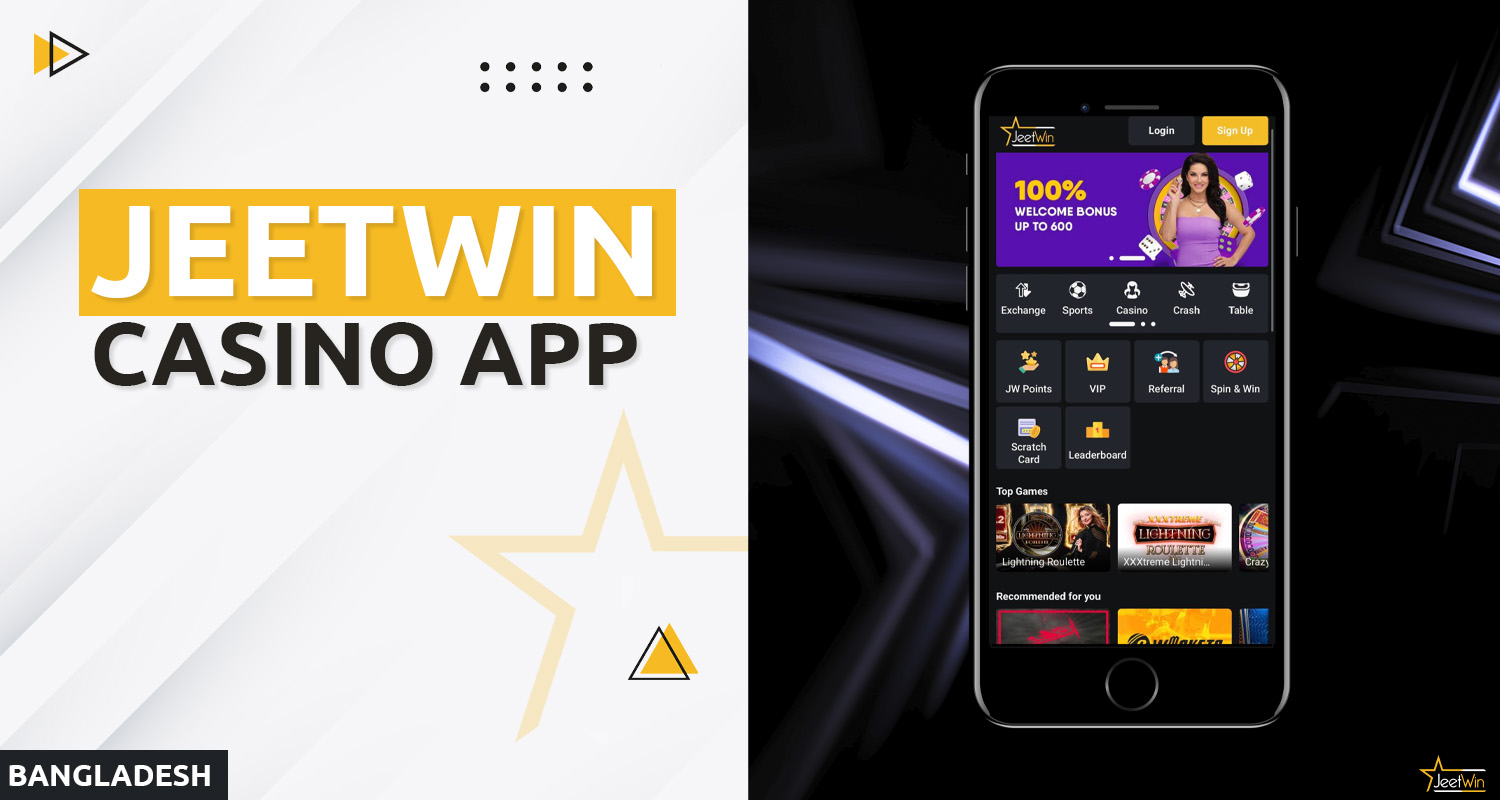 Online casino on Jeetwin mobile app