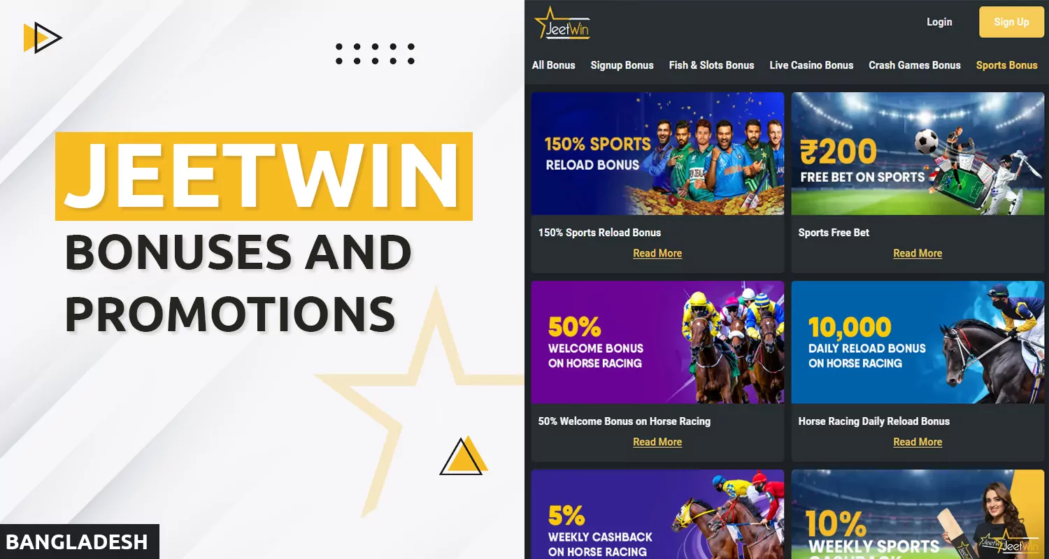 Jeetwin sports betting promotions and bonuses